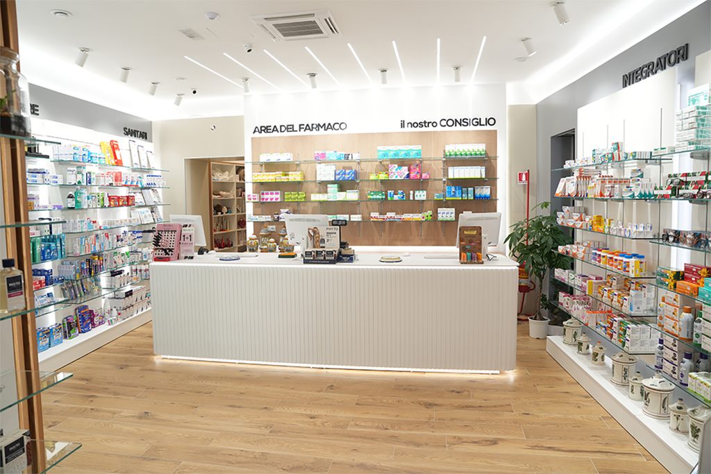 ristrutturazione farmacia ecosostenibile