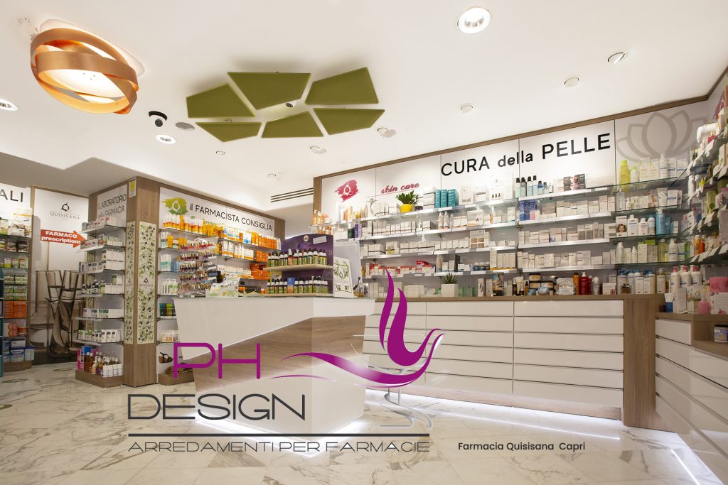 realizzazione farmacia a Capri