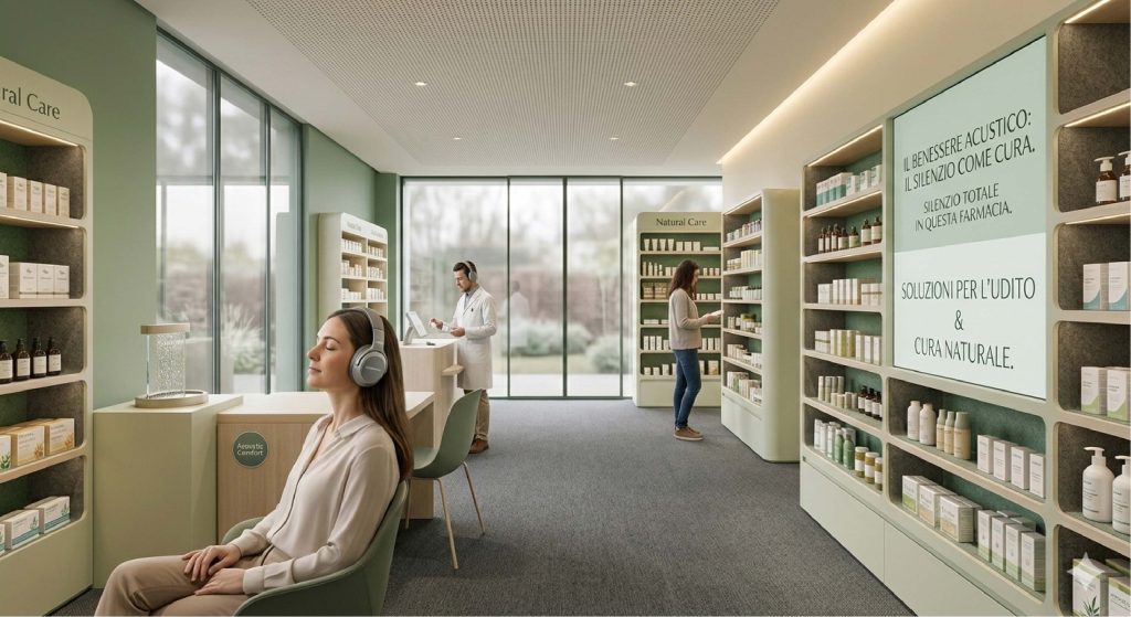 correzioni acustiche in farmacia
