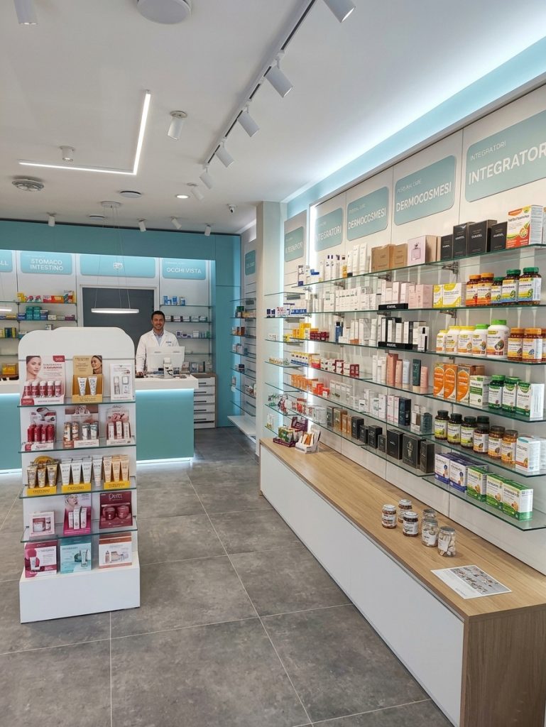 arredi modulari farmacia