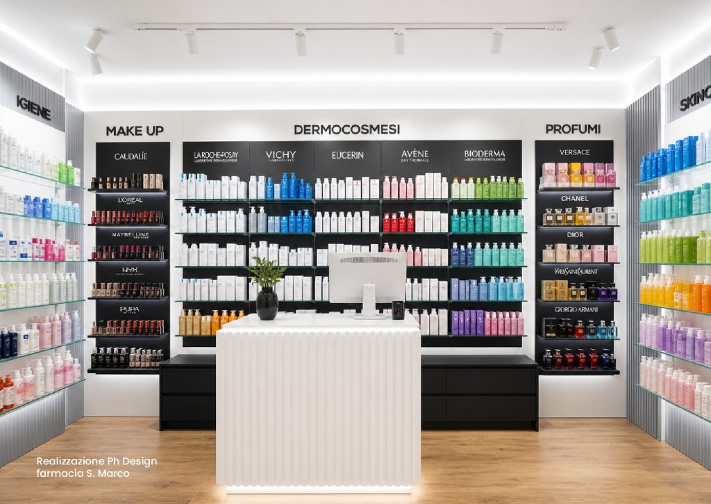 area dermocosmetica farmacia
