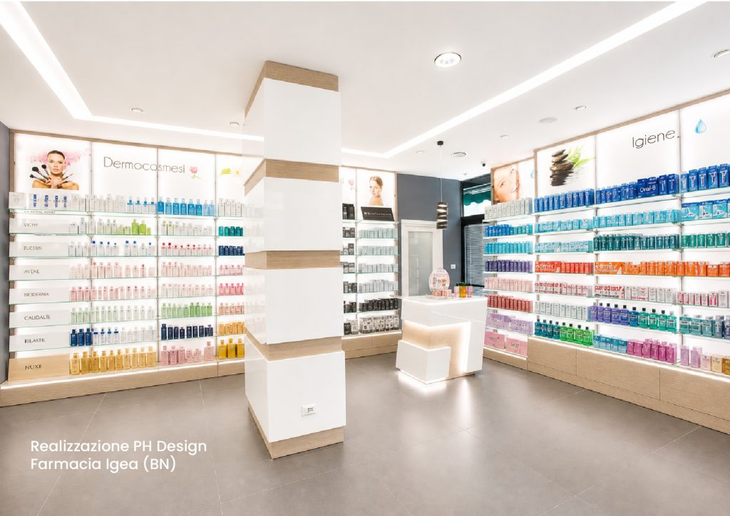 area dermocosmetica farmacia