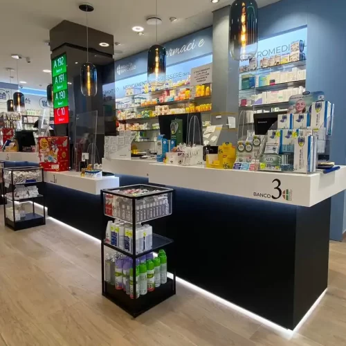 ristrutturazione farmacia a Roma