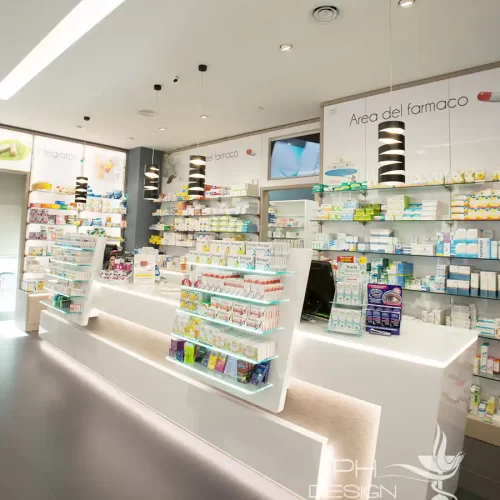 arredamento e design per farmacie